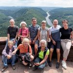 Traumhafter Ausblick hoch über der Saarschleife ©Elisabeth Gooßens