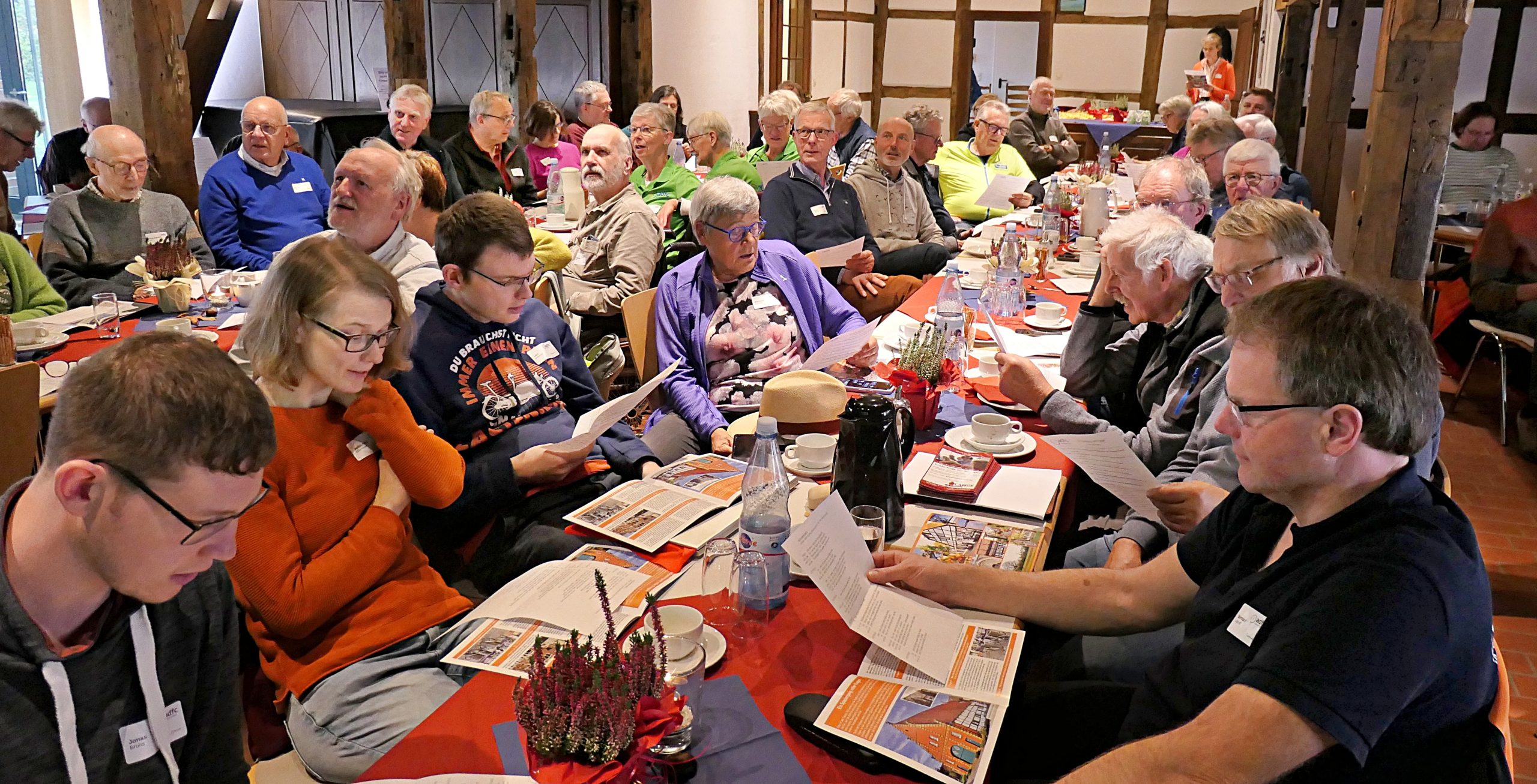 Gute Laune beim Tourenleitertreffen in Sendenhorst