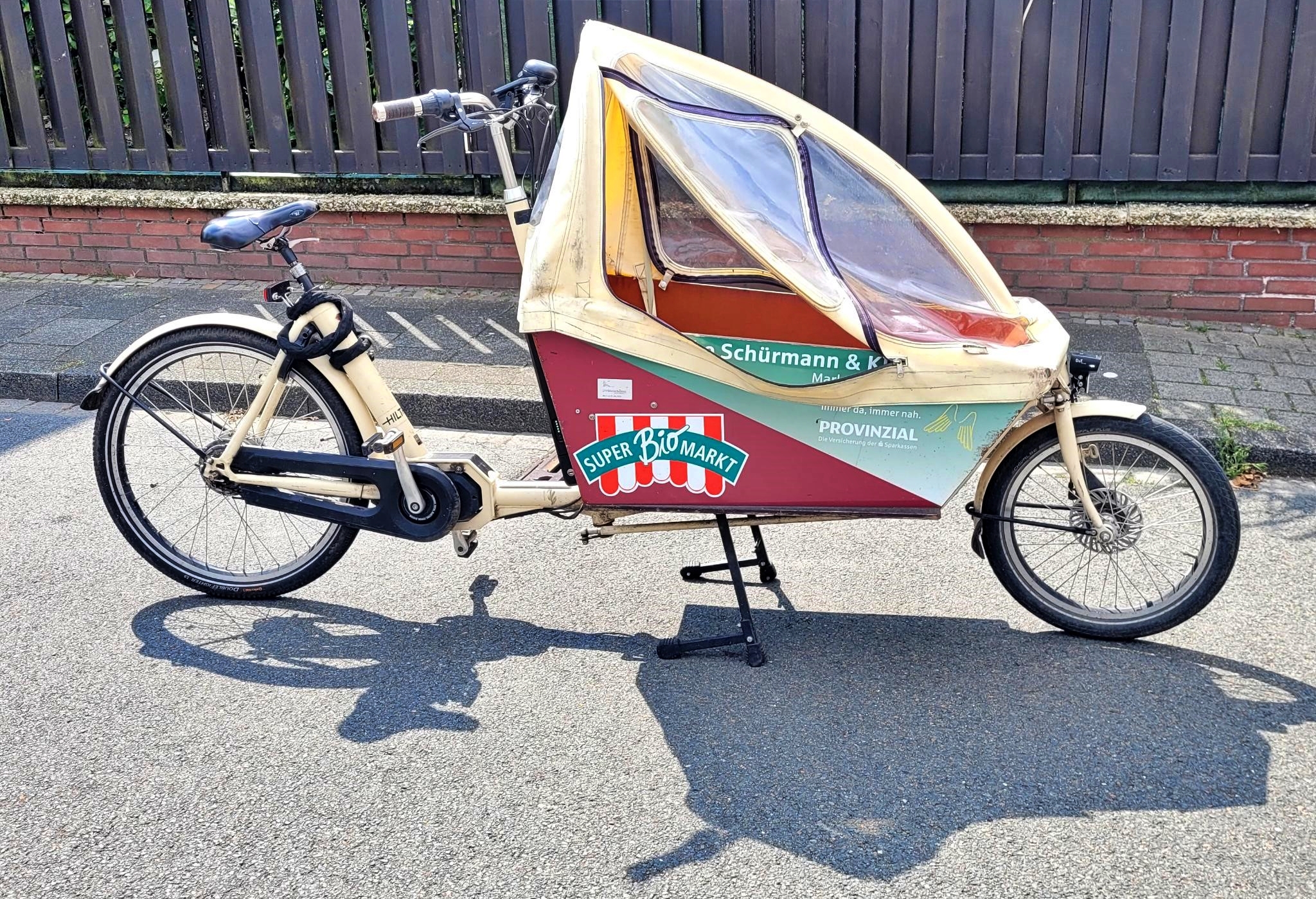 Lastenrad Hiltrud wieder aufgetaucht – Glück gehabt