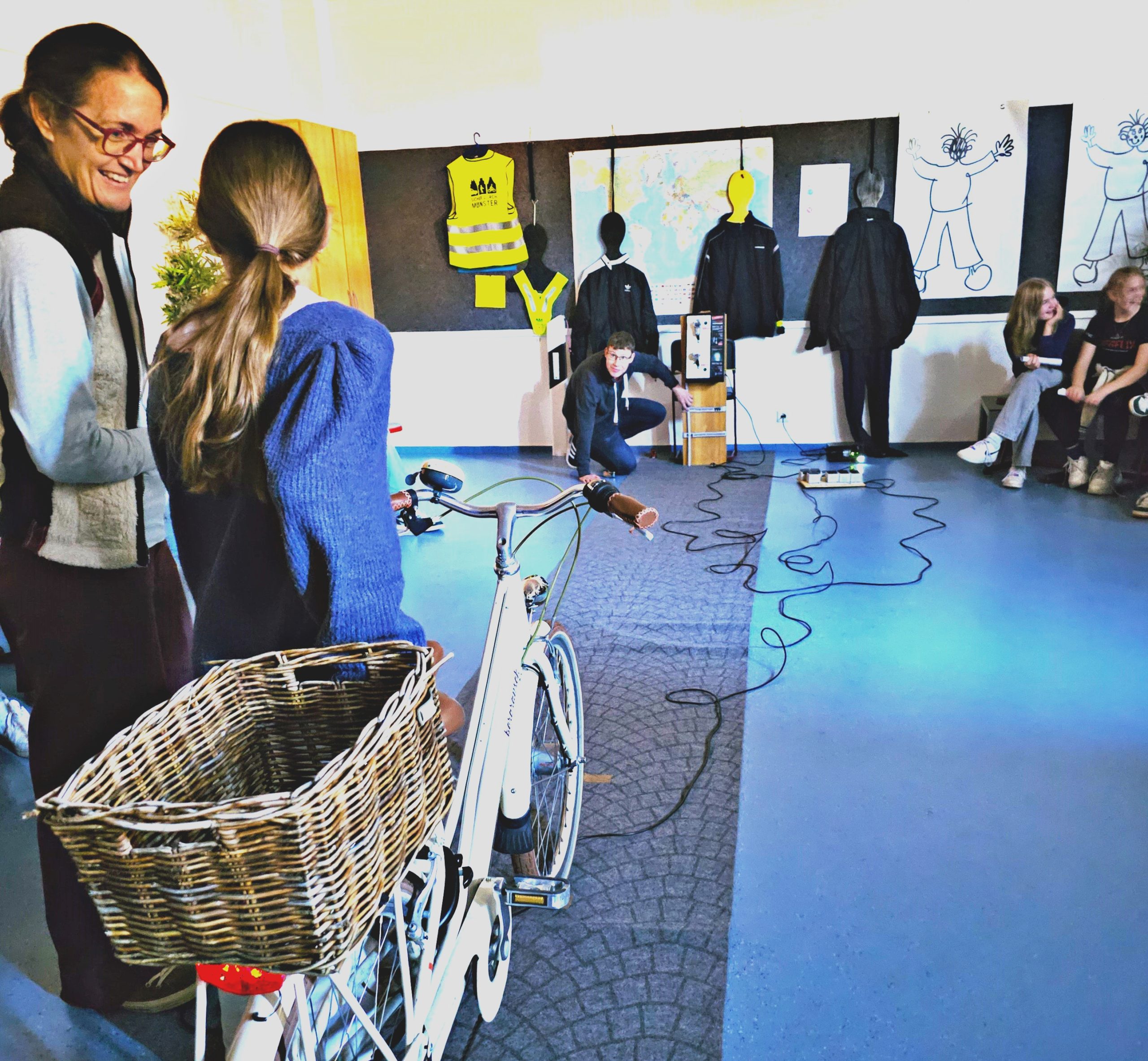 Licht an – ADFC unterstützt Schulprojekt