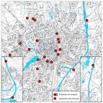 Standorte der Radverkehrszählstellen mit und ohne Infotafeln in Münster (Quelle: Stadt Münster)
