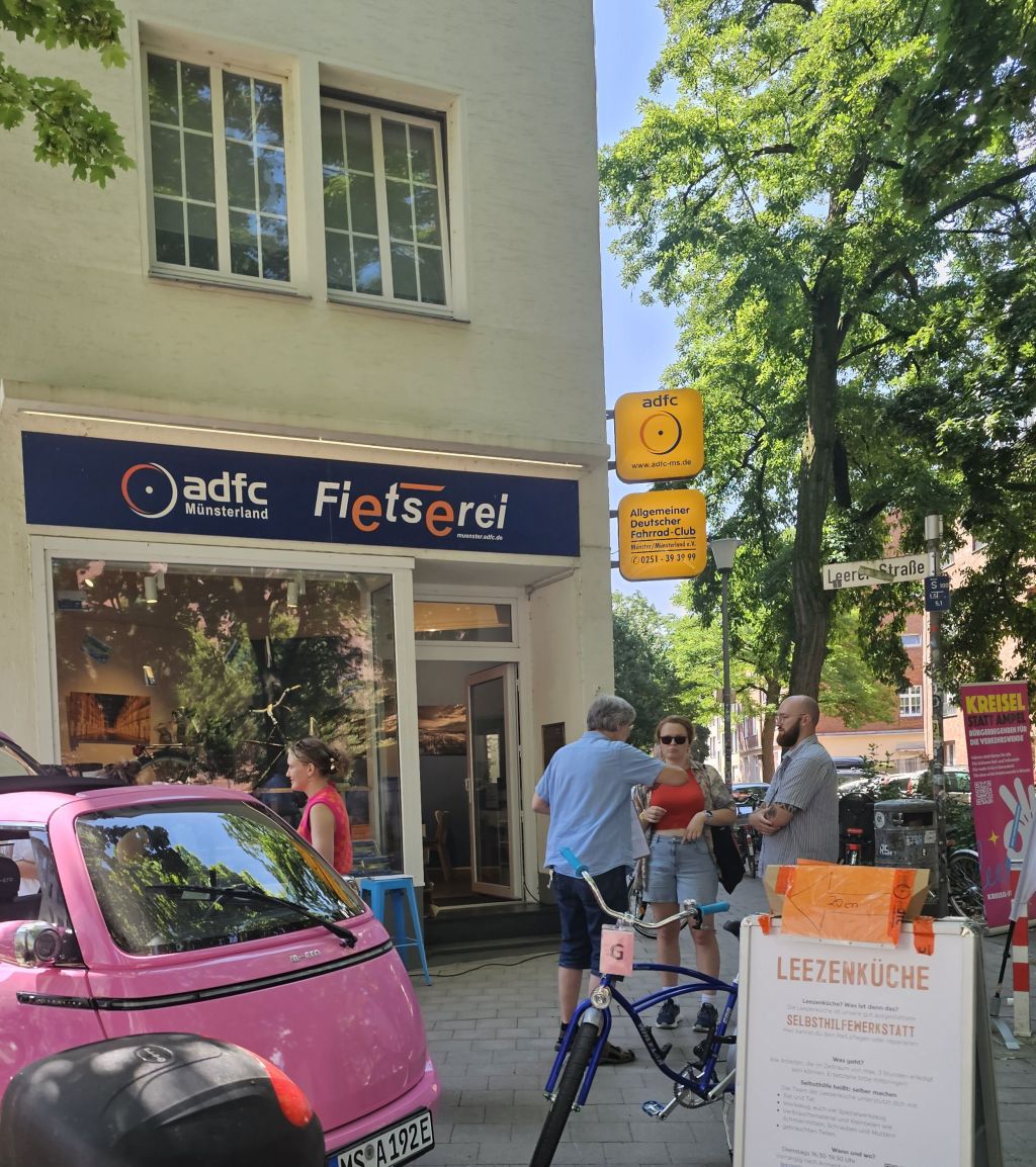 Das Hansafest verbindet uns: Viertelfest vor der Fietserei!